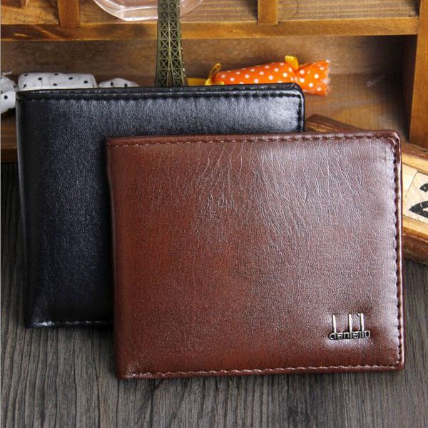 New Vintage PU Mens Wallets Fine Brown Black PU Leather Credit Card Cool tri fold Wallet for men
New Vintage PU Mens Wallets Fine Brown Black PU Leather Credit Card Cool tri fold Wallet for men