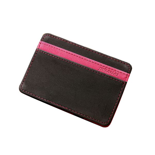 new fashion casual minimalist pu leather wallets men's and women's designs mini multipurpose id card magic wallets, Red;black
new fashion casual minimalist pu leather wallets men's and women's designs mini multipurpose id card magic wallets, Red;black