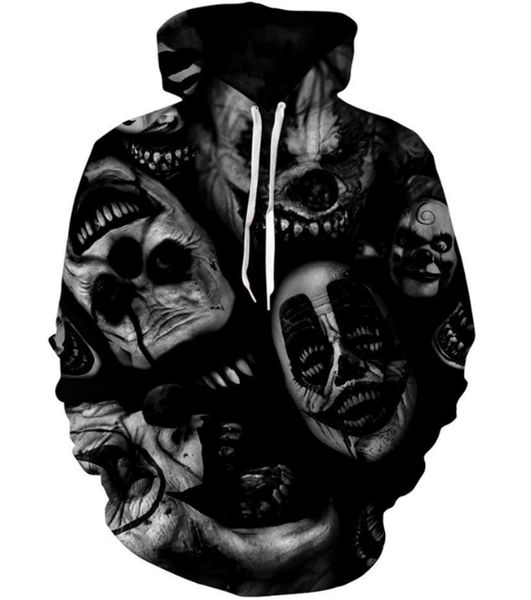 new fashion women/men clowns funny 3d printed casual long sleeve autumn winter hoodies sweatshirt plus size 95, Black
new fashion women/men clowns funny 3d printed casual long sleeve autumn winter hoodies sweatshirt plus size 95, Black