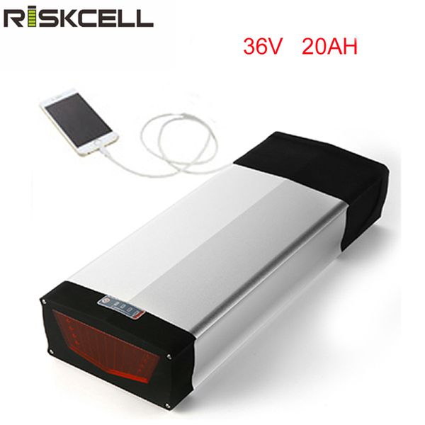 rear rack plat ebike battery 36v 20ah lithium ion battery with tail light and 2.0 usb fit 36v 350w 500w bafang 8fun motor kit
rear rack plat ebike battery 36v 20ah lithium ion battery with tail light and 2.0 usb fit 36v 350w 500w bafang 8fun motor kit