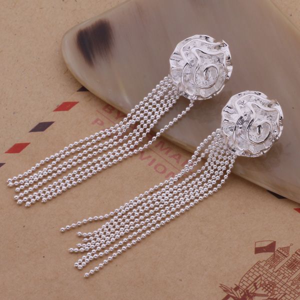 fashion (jewelry manufacturer) 40 pcs a lot rose tassel earrings 925 sterling silver jewelry factory price fashion shine earrings, Golden;silver
fashion (jewelry manufacturer) 40 pcs a lot rose tassel earrings 925 sterling silver jewelry factory price fashion shine earrings, Golden;silver