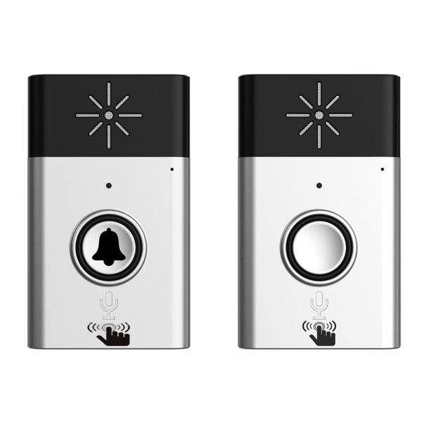 

CST-H611 H6 Wireless Doorbell Voice Intercom 300M Distance Outdoor Transmitter Indoor Receiver Intelligent With Fixed Paste