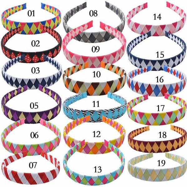 5pcs headwear diamond check plaid lady girl grosgrain ribbon winding hair bands hair accessories basic head band width: 1 inch fj3107, Slivery;white
5pcs headwear diamond check plaid lady girl grosgrain ribbon winding hair bands hair accessories basic head band width: 1 inch fj3107, Slivery;white