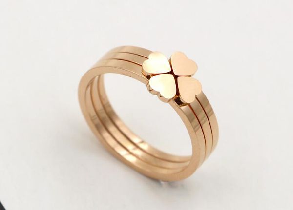 korean version of triple combination of four-leaf clover titanium rose gold-plated female fashion heart peach heart three sets of index fing, Golden;silver
korean version of triple combination of four-leaf clover titanium rose gold-plated female fashion heart peach heart three sets of index fing, Golden;silver