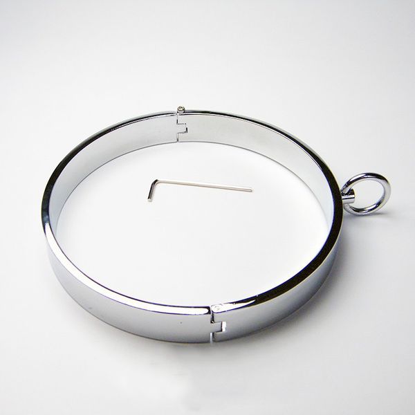 iron collar male collar chrome-plated steel heavy metal thick bondage duty ring polished neck locking restrict collars mirror aiidi
iron collar male collar chrome-plated steel heavy metal thick bondage duty ring polished neck locking restrict collars mirror aiidi