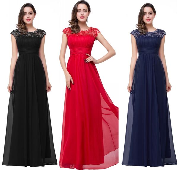 2016 lace chiffon evening dresses long lacey neckline open back elegant summer dresses new evening gowns prom/party/bridesmaid/mother dress, Black;red
2016 lace chiffon evening dresses long lacey neckline open back elegant summer dresses new evening gowns prom/party/bridesmaid/mother dress, Black;red