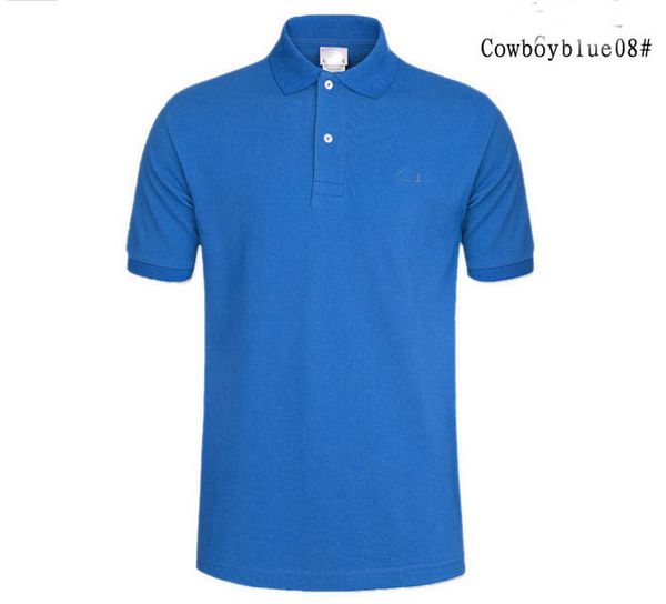 2018 New Brand Men Polo Shirt Mens Solid Polo homme Casual Short sleeve Tops for Man Full High quality embroidery Cotton Plus Size 
2018 New Brand Men Polo Shirt Mens Solid Polo homme Casual Short sleeve Tops for Man Full High quality embroidery Cotton Plus Size