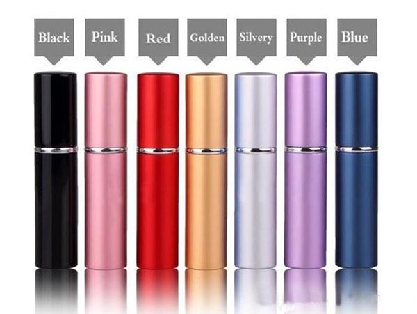 Hot Selling 5ml Mini Portable Refillable Perfume Aluminum Atomizer Spray Bottle &Traveler Empty Bottles For Cosmetics
Hot Selling 5ml Mini Portable Refillable Perfume Aluminum Atomizer Spray Bottle &Traveler Empty Bottles For Cosmetics