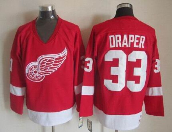 2016 detroit red wings ice hockey jerseys 33 kris draper authentic retro vintage ccm stitched jerseys mix order, Black;red
2016 detroit red wings ice hockey jerseys 33 kris draper authentic retro vintage ccm stitched jerseys mix order, Black;red