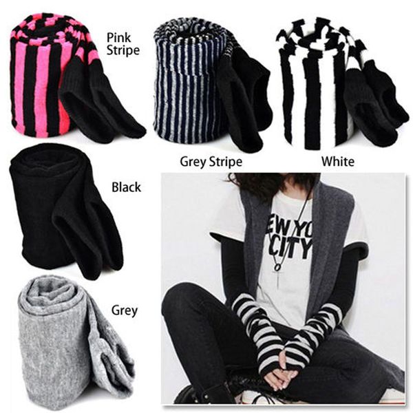 wholesale-wsfs lady stretchy soft arm warmer long sleeve fingerless gloves - gray, Blue;gray
wholesale-wsfs lady stretchy soft arm warmer long sleeve fingerless gloves - gray, Blue;gray