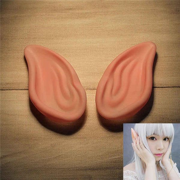 

skin packing halloween elf ears cosplay costumes demon ear hobbit genie fake ears party masquerade decorations funny cute fashional make up