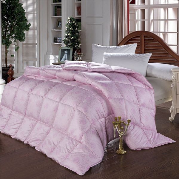 wholesale- european edredon funda 100% down comforter double feather quilt bedding filling pure pink white duvet warm and thick
wholesale- european edredon funda 100% down comforter double feather quilt bedding filling pure pink white duvet warm and thick