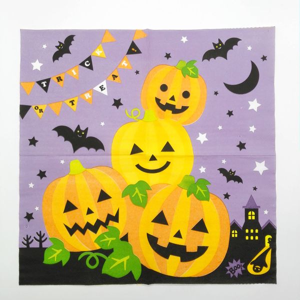 Halloween Pumpkins Paper Napkin Placemats Wood Pulp 2 Layers Safe Party Tissue Serviettes for Sale SD910
Halloween Pumpkins Paper Napkin Placemats Wood Pulp 2 Layers Safe Party Tissue Serviettes for Sale SD910