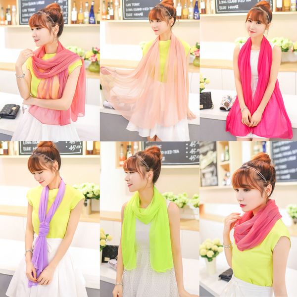 summer womens candy scarf shawl ladies girls wholesale all-match fluorescent crystal yarn scarves neckerchiefs for gifts, Blue;gray
summer womens candy scarf shawl ladies girls wholesale all-match fluorescent crystal yarn scarves neckerchiefs for gifts, Blue;gray
