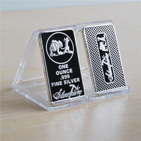 Dhl whole ale 50pc lot 1oz american bra plated ilver ilvertown bullion bar non magnetic
Dhl whole ale 50pc lot 1oz american bra plated ilver ilvertown bullion bar non magnetic