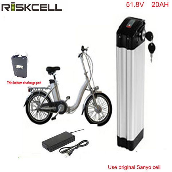 bottom discharge ebike 51.8v battery electric bike battery 52v 20ah,for bafang/8fun 1000w motor aluminium case for sanyo cell
bottom discharge ebike 51.8v battery electric bike battery 52v 20ah,for bafang/8fun 1000w motor aluminium case for sanyo cell
