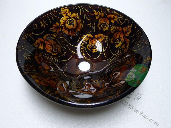 bathroom tempered glass sink handcraft counter round basin wash basins cloakroom shampoo vessel bowl hx018
bathroom tempered glass sink handcraft counter round basin wash basins cloakroom shampoo vessel bowl hx018