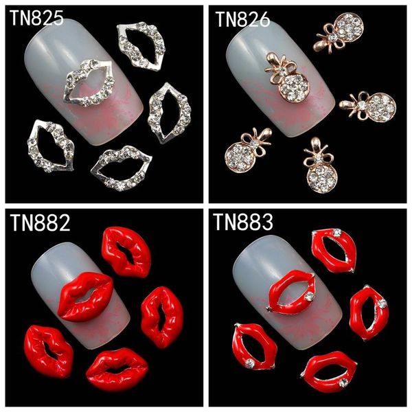 wholesale- 10pcs/pack rhinestones nails studs (silver lips,red lips,necklave pendant) 3d nail art decorations glitters nail tools, Silver;gold
wholesale- 10pcs/pack rhinestones nails studs (silver lips,red lips,necklave pendant) 3d nail art decorations glitters nail tools, Silver;gold