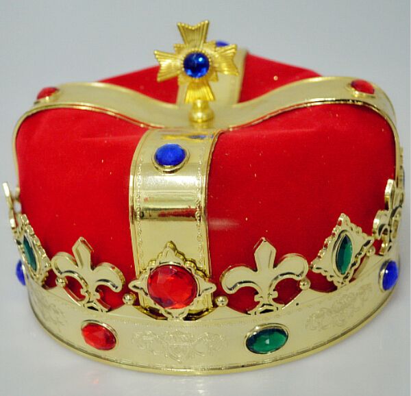 Fashion cosplay Masquerade Holiday dress royal kings Crown coroa rei headdress
Fashion cosplay Masquerade Holiday dress royal kings Crown coroa rei headdress