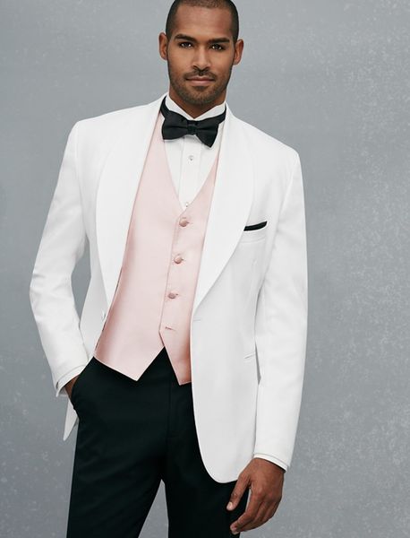 custom made one button white groom tuxedos shawl lapel groomsmen mens wedding prom suits (jacket+pants+vest+tie) h288, Black;gray
custom made one button white groom tuxedos shawl lapel groomsmen mens wedding prom suits (jacket+pants+vest+tie) h288, Black;gray