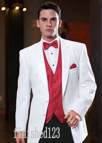 fashionable two button white groom tuxedos notch lapel groomsmen man wedding prom dinner suits (jacket+pants+vest+tie) g5178, Black;gray
fashionable two button white groom tuxedos notch lapel groomsmen man wedding prom dinner suits (jacket+pants+vest+tie) g5178, Black;gray