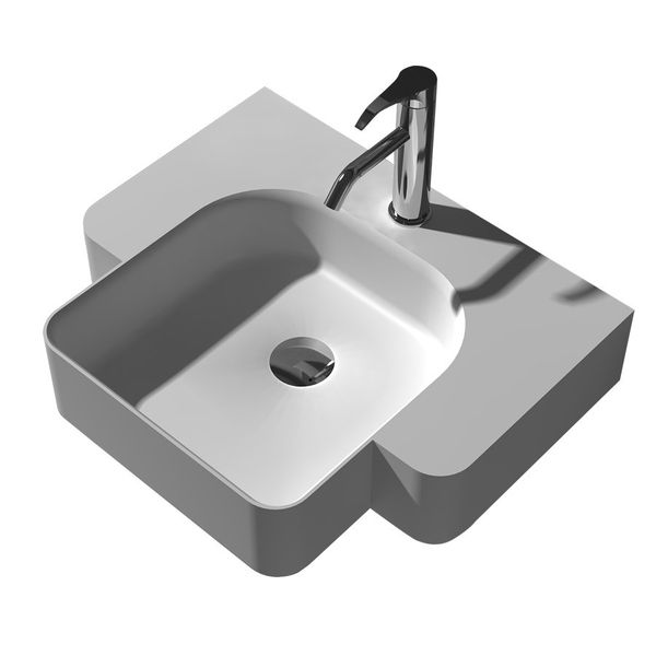 Rectangular Bathroom Solid Surface Stone Wash Basin Wall hung Matt White Or Glossy Laundry Vessel Sink RS38185
Rectangular Bathroom Solid Surface Stone Wash Basin Wall hung Matt White Or Glossy Laundry Vessel Sink RS38185