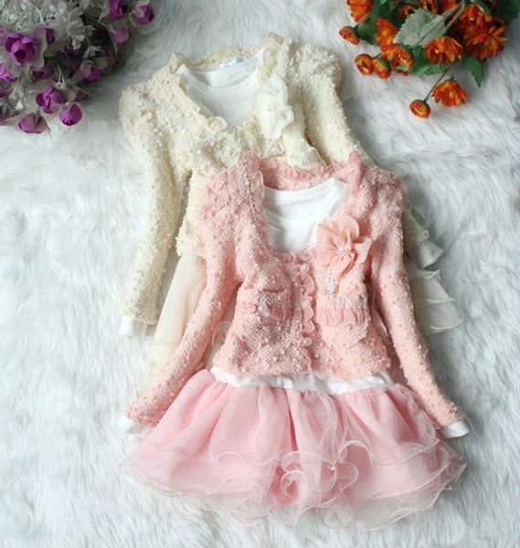 Beautiful baby Girls (Cardigan coat+dress) 2 Piece winter dress Tutu vestido de festa kids clothes Children clothing
Beautiful baby Girls (Cardigan coat+dress) 2 Piece winter dress Tutu vestido de festa kids clothes Children clothing