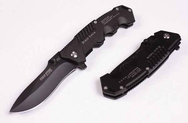 Tactical knife Black Cold Steel Folding Knife Hunting Knives utility camping hiking knives Cutting tool New Listing B50L
Tactical knife Black Cold Steel Folding Knife Hunting Knives utility camping hiking knives Cutting tool New Listing B50L