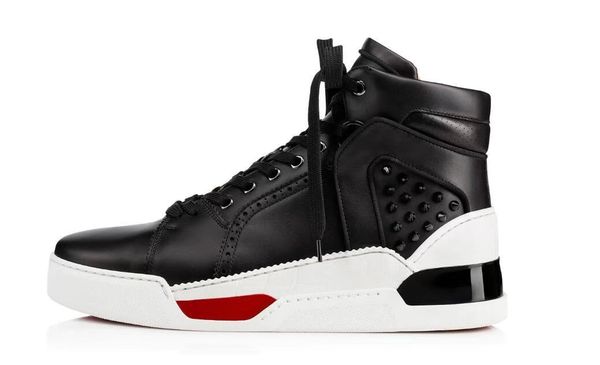 2020 new arrival designer donna shoe man casual sneakers fashion studded spikes slip on red sole white black shoes
2020 new arrival designer donna shoe man casual sneakers fashion studded spikes slip on red sole white black shoes