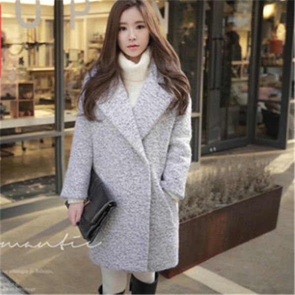 wholesale-winter jacket women wool coat 2015 new fashion cocoon design thicken covered button temperament turn-down collar woolen parkas, Black
wholesale-winter jacket women wool coat 2015 new fashion cocoon design thicken covered button temperament turn-down collar woolen parkas, Black