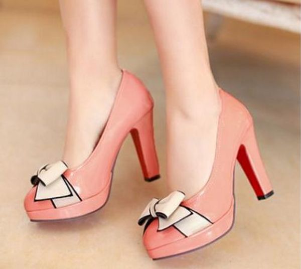 spring and autumn new style high-heeled shoes heel fashion, shallow single bow tie women's shoes waterproof big country code small size, Black
spring and autumn new style high-heeled shoes heel fashion, shallow single bow tie women's shoes waterproof big country code small size, Black