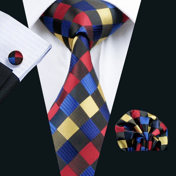 Классический набор галстуков в шотландскую клетку для мужчин Hanky Cufflinks Черный Красный Желтый Синий Жаккардовый Набор для галстука с шелком Мужская шелковая деловая работа Formal N-0423
Классический набор галстуков в шотландскую клетку для мужчин Hanky Cufflinks Черный Красный Желтый Синий Жаккардовый Набор для галстука с шелком Мужская шелковая деловая работа Formal N-0423