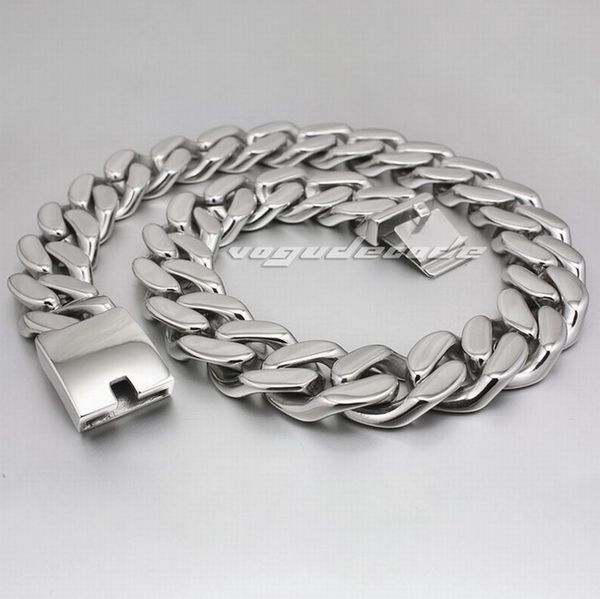 18" ~ 36" huge heavy 316l stainless steel mens biker necklace 5p004n, Silver 
18" ~ 36" huge heavy 316l stainless steel mens biker necklace 5p004n, Silver