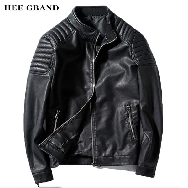 wholesale- hee grand men fashion pu coat 2017 new arrival stand collar special shoulder design spring autumn leather ouywear m-3xl mwp375, Black
wholesale- hee grand men fashion pu coat 2017 new arrival stand collar special shoulder design spring autumn leather ouywear m-3xl mwp375, Black