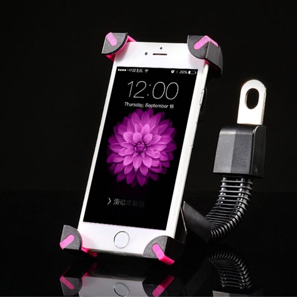 universal motorcycle phone holder stand motorbike mount bracket with edge protector for iphone samsung etc phones gps 3.5-7
universal motorcycle phone holder stand motorbike mount bracket with edge protector for iphone samsung etc phones gps 3.5-7