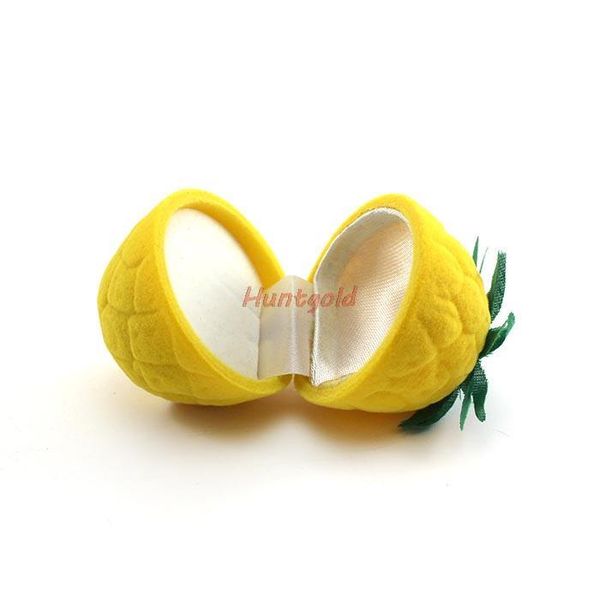 wholesale-bright personality mini yellow pineapple ring neacklace earring ear stud jewelry box, Black;white
wholesale-bright personality mini yellow pineapple ring neacklace earring ear stud jewelry box, Black;white