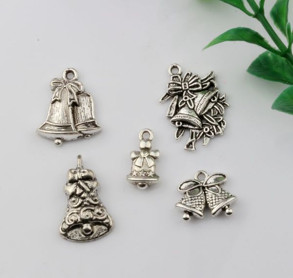 mic 100 pcs antique silver mixed christmas boll clang charm pendants diy jewelry, Bronze;silver
mic 100 pcs antique silver mixed christmas boll clang charm pendants diy jewelry, Bronze;silver