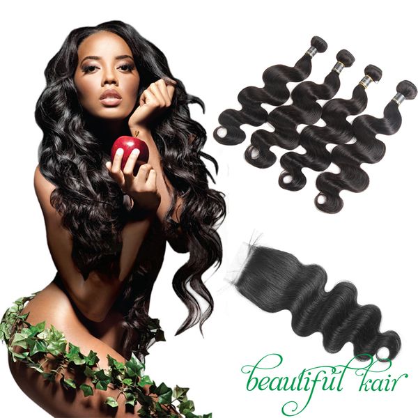 brazilian virgin body wave hair weaves 3 or 4 bundles with closure human hair lace closure human straight hair extensions and lace closure, Black
brazilian virgin body wave hair weaves 3 or 4 bundles with closure human hair lace closure human straight hair extensions and lace closure, Black