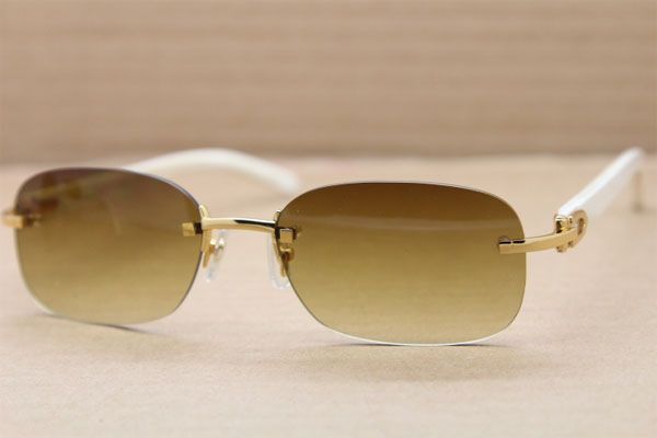 3524015 men white buffalo horn sunglasses rimless sunglasses women outdoors driving glasses c decoration gold frame glasses, White;black
3524015 men white buffalo horn sunglasses rimless sunglasses women outdoors driving glasses c decoration gold frame glasses, White;black