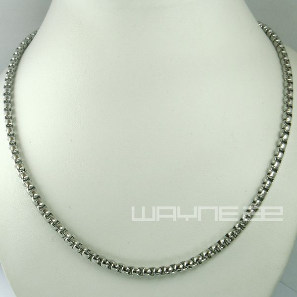 white gold filled 50cm length 3.8mm thick ring link chain necklace n240, Silver
white gold filled 50cm length 3.8mm thick ring link chain necklace n240, Silver
