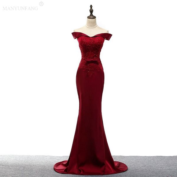 simple red wine a line evening dresses satin off the shoulder prom dresses floor length saudi arabic formal boat neck party dresses, Black
simple red wine a line evening dresses satin off the shoulder prom dresses floor length saudi arabic formal boat neck party dresses, Black