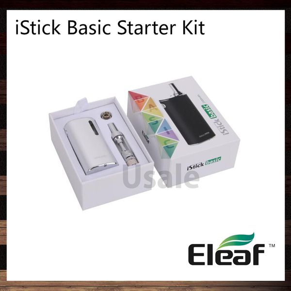 

Eleaf iStick Basic Starter Kit с базовой батареей 2300 мАч istick GS Air 2 Распылитель 100% Оригинал