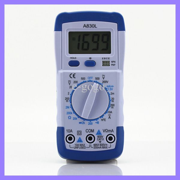 pocket dmm digital multimeter a830l ammeter multitester voltmeter megohmmeter ohmmeter hfe current tester with lcd backlight
pocket dmm digital multimeter a830l ammeter multitester voltmeter megohmmeter ohmmeter hfe current tester with lcd backlight