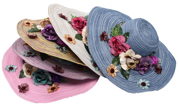 wholesale-5 color cho2015 new women wide-brimmed hats caps fashion vocation beach big flower cap outdoor sun hats ing, Blue;gray
wholesale-5 color cho2015 new women wide-brimmed hats caps fashion vocation beach big flower cap outdoor sun hats ing, Blue;gray