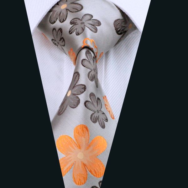 Orange Flower Pattern Ties Silk Jacquard Woven 8.5cm Width Wedding Business Work Suit Tie D-1016
Orange Flower Pattern Ties Silk Jacquard Woven 8.5cm Width Wedding Business Work Suit Tie D-1016
