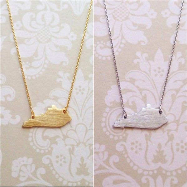30pcs- n115 cut outline kentucky state necklace ky state map necklaces america usa state map necklaces for hometown gifts, Silver
30pcs- n115 cut outline kentucky state necklace ky state map necklaces america usa state map necklaces for hometown gifts, Silver