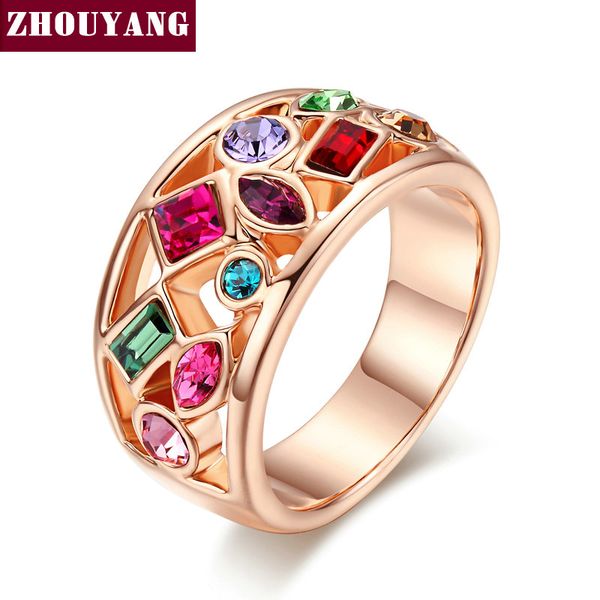wholesale- zyr018 imitation crystal statement party finger rings rose gold color brand crystal jewelry for women anel wholesale, Golden;silver
wholesale- zyr018 imitation crystal statement party finger rings rose gold color brand crystal jewelry for women anel wholesale, Golden;silver