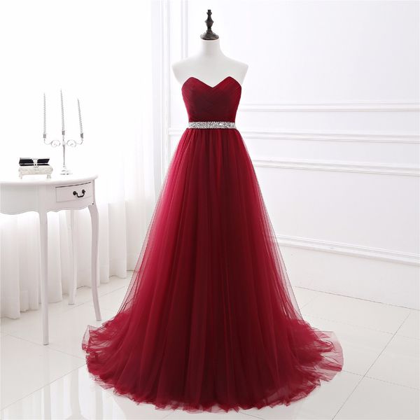 latest burgundy evening dress plus size formal 2017 sweetheart vestido longo de festa imported party dress long prom gowns robe de soriee, Black;red
latest burgundy evening dress plus size formal 2017 sweetheart vestido longo de festa imported party dress long prom gowns robe de soriee, Black;red