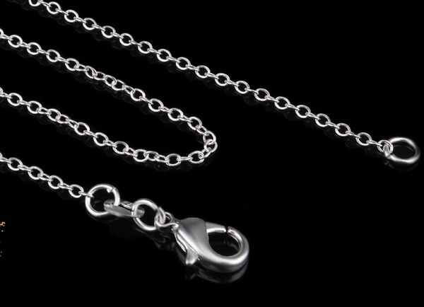 2017 1mm 16-24 inches choose 925 silver chain necklace thin silver chain 
2017 1mm 16-24 inches choose 925 silver chain necklace thin silver chain