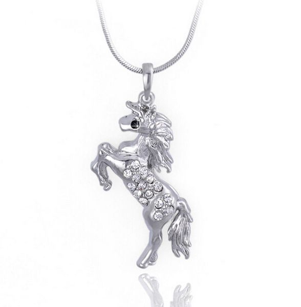 animal horse pendant necklace for women fashion new austiran crystal jewelry alloy horse pendant necklace high quality, Silver
animal horse pendant necklace for women fashion new austiran crystal jewelry alloy horse pendant necklace high quality, Silver